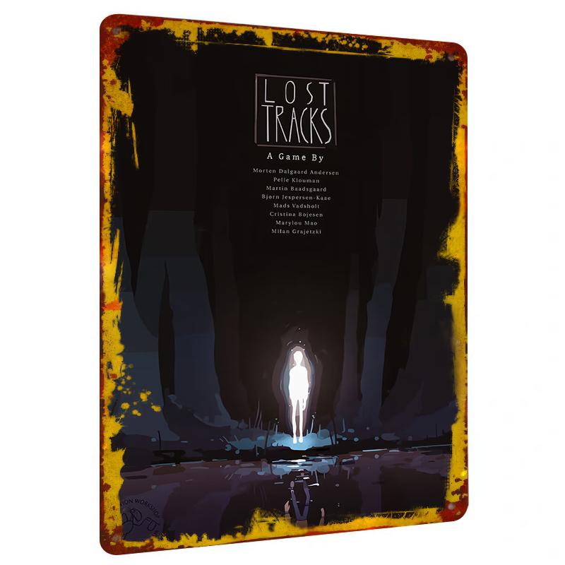 Lost Tracks Forest Silhouette Light Shadow Art Metal Wall Hanging Decor for Living Room Bedroom Retro Home Decoration 20x30cm(7.8x11.8inch)
Lost Tracks Forest Silhouette Light Shadow Art Metal Wall Hanging Decor for Living Room Bedroom Retro Home Decoration 20x30cm(7.8x11.8inch)