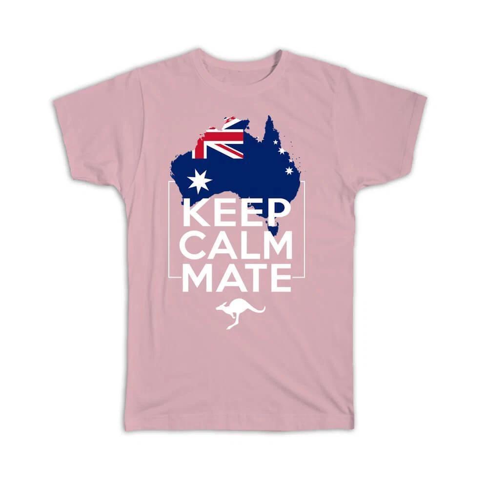 Gift T-Shirt : Keep Calm Mate Australia Accent Country Flag Australian Souvenir XL
Gift T-Shirt : Keep Calm Mate Australia Accent Country Flag Australian Souvenir XL