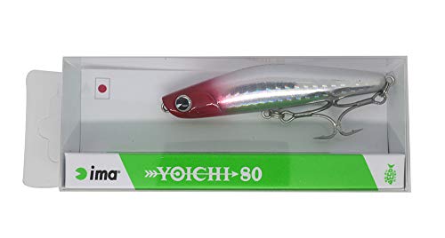 AMS Design (ima) #YI80-001 Yoichi Pencil Bait Lure, Red Head, 3.1 inches (80 mm), 0.6 oz (18 g)
AMS Design (ima) #YI80-001 Yoichi Pencil Bait Lure, Red Head, 3.1 inches (80 mm), 0.6 oz (18 g)
