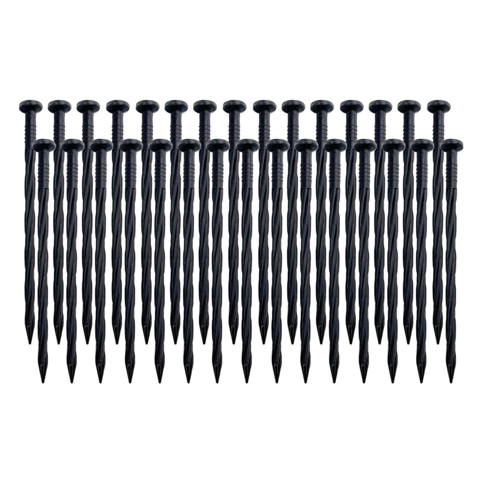 30Pcs Plastic Tent Stakes Spirals Garden Landscape Stakes Landscape Edgings Stakes Outdoor Ground Nails for Lawn 1
30Pcs Plastic Tent Stakes Spirals Garden Landscape Stakes Landscape Edgings Stakes Outdoor Ground Nails for Lawn 1