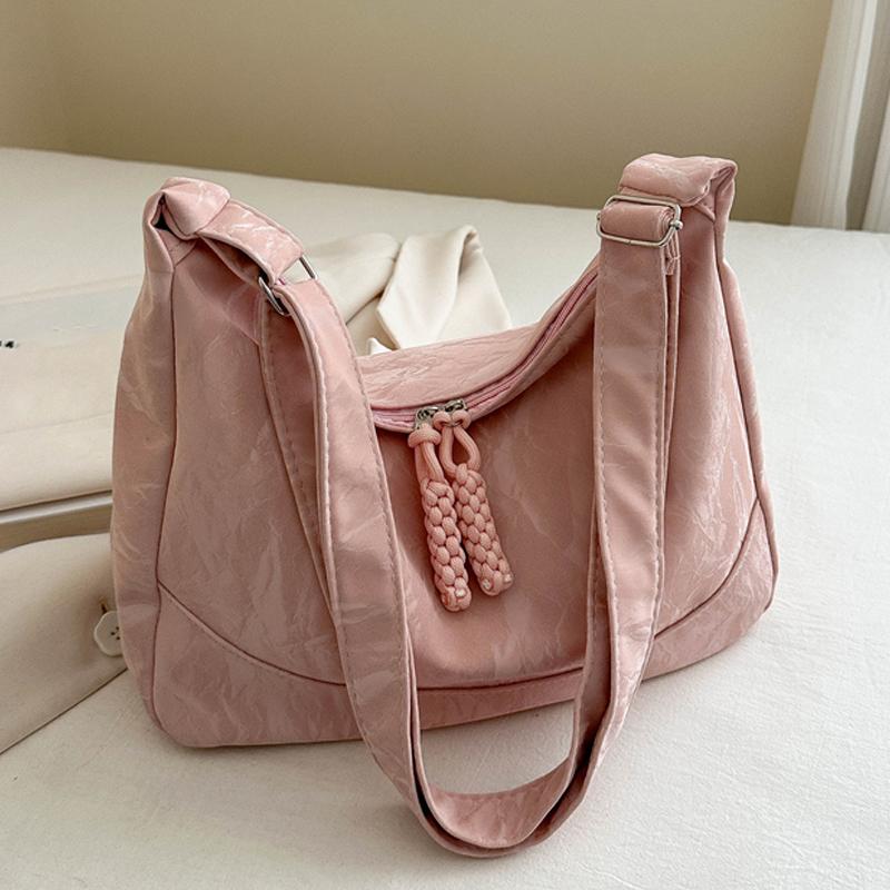 Повседневная сумка большой вместимости через плечо для поездок на работу и учебы розовый
Повседневная сумка большой вместимости через плечо для поездок на работу и учебы розовый