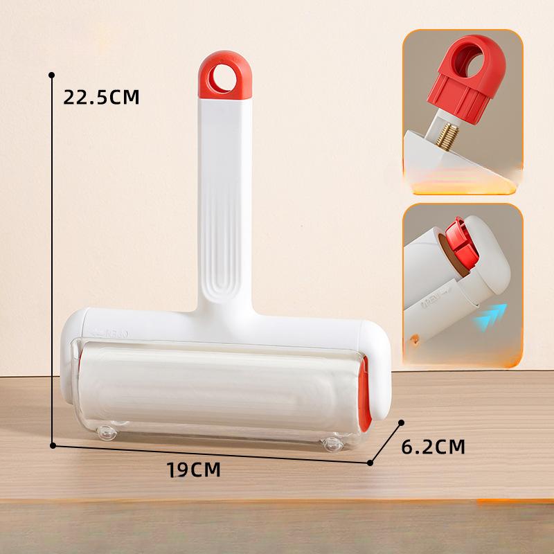 Съемный ролик для удаления ворса, пылевая бумага, чистящая лента, ролик для удаления ворса, щетка для домашних животных One roll белый
Съемный ролик для удаления ворса, пылевая бумага, чистящая лента, ролик для удаления ворса, щетка для домашних животных One roll белый