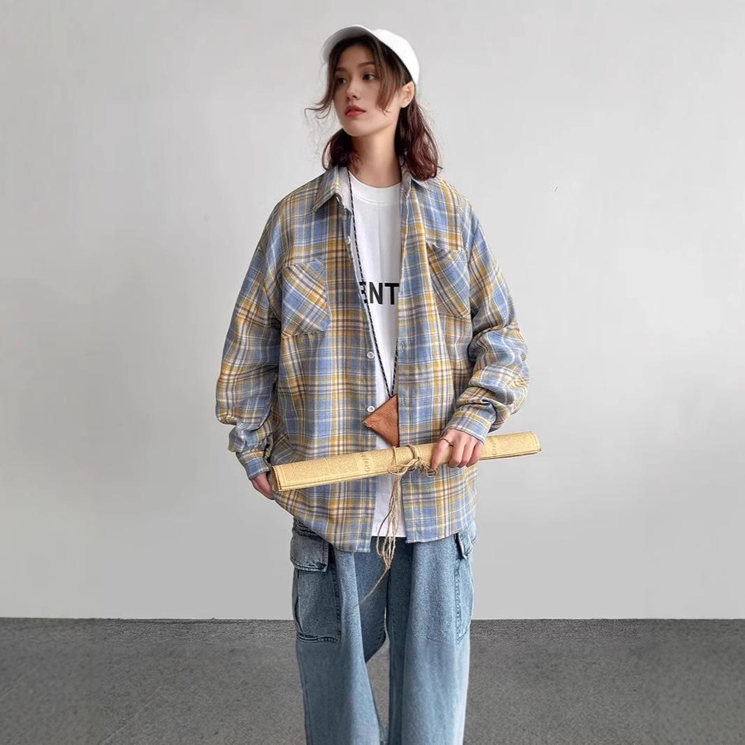 Men s Retro Plaid Turn-Down Collar Long Sleeve Shirt, 2025 Spring/Autumn Casual Trend. L
Men s Retro Plaid Turn-Down Collar Long Sleeve Shirt, 2025 Spring/Autumn Casual Trend. L