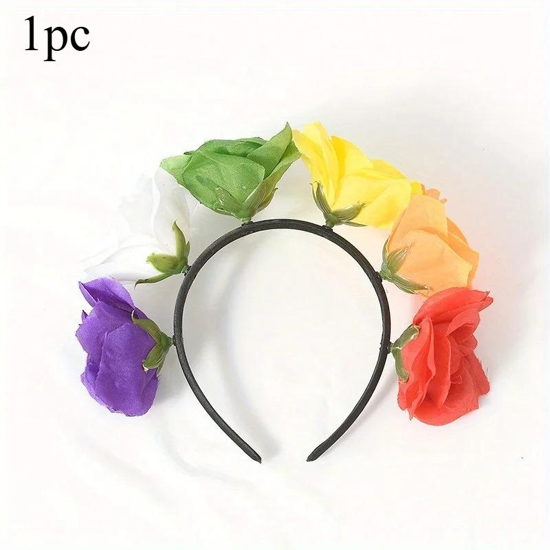 1pc Rose Flower Headbands Cute Romantic Soft Comfortable Elastic Band Hair Accessories for Women Wedding Party Daily Use
1pc Rose Flower Headbands Cute Romantic Soft Comfortable Elastic Band Hair Accessories for Women Wedding Party Daily Use
