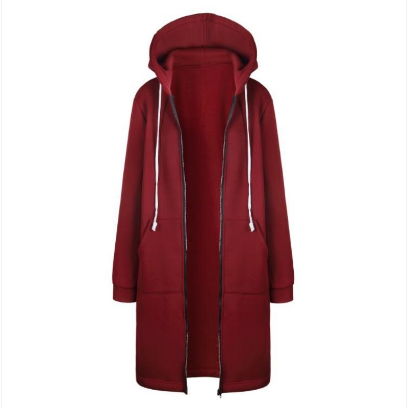 2026 New Women Thicken Hoodies Parkas Autumn Winter Loose Hooded Jackets Mid-length Padded Zipper Pockets Large Size Sweatshirt S вино красного
2026 New Women Thicken Hoodies Parkas Autumn Winter Loose Hooded Jackets Mid-length Padded Zipper Pockets Large Size Sweatshirt S вино красного