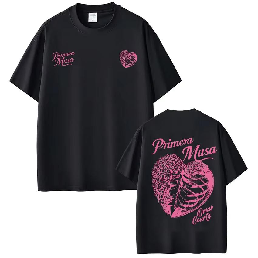 Omar Courtz Primera Musa Album Tour Merch T Shirt Men s Women Hip Hop Fashion T-shirt Casual Cotton Loose Short Sleeve T-shir... 5XL різнокольоровий
Omar Courtz Primera Musa Album Tour Merch T Shirt Men s Women Hip Hop Fashion T-shirt Casual Cotton Loose Short Sleeve T-shir... 5XL різнокольоровий