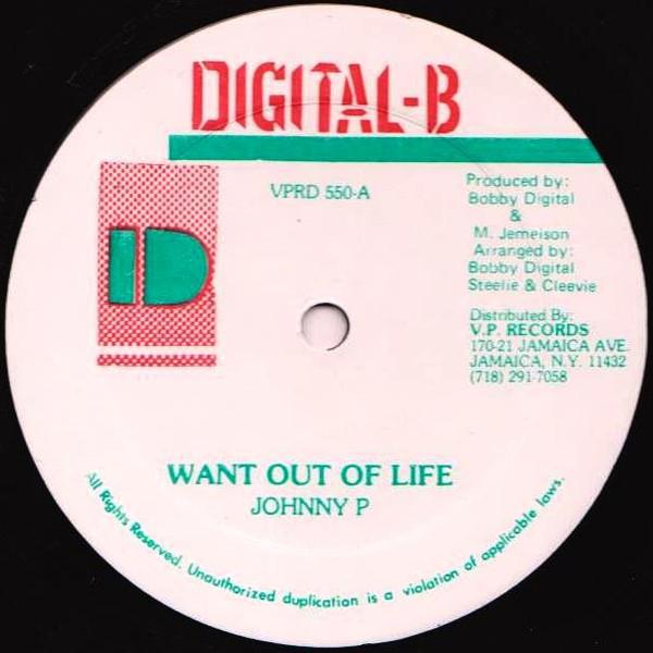 12inch Record JOHNNY P / LESLIE THUNDER - Want Out Of Life / Cheer Up VPRD550 Digital-B US Reggae, Ska & Dub Used
12inch Record JOHNNY P / LESLIE THUNDER - Want Out Of Life / Cheer Up VPRD550 Digital-B US Reggae, Ska & Dub Used