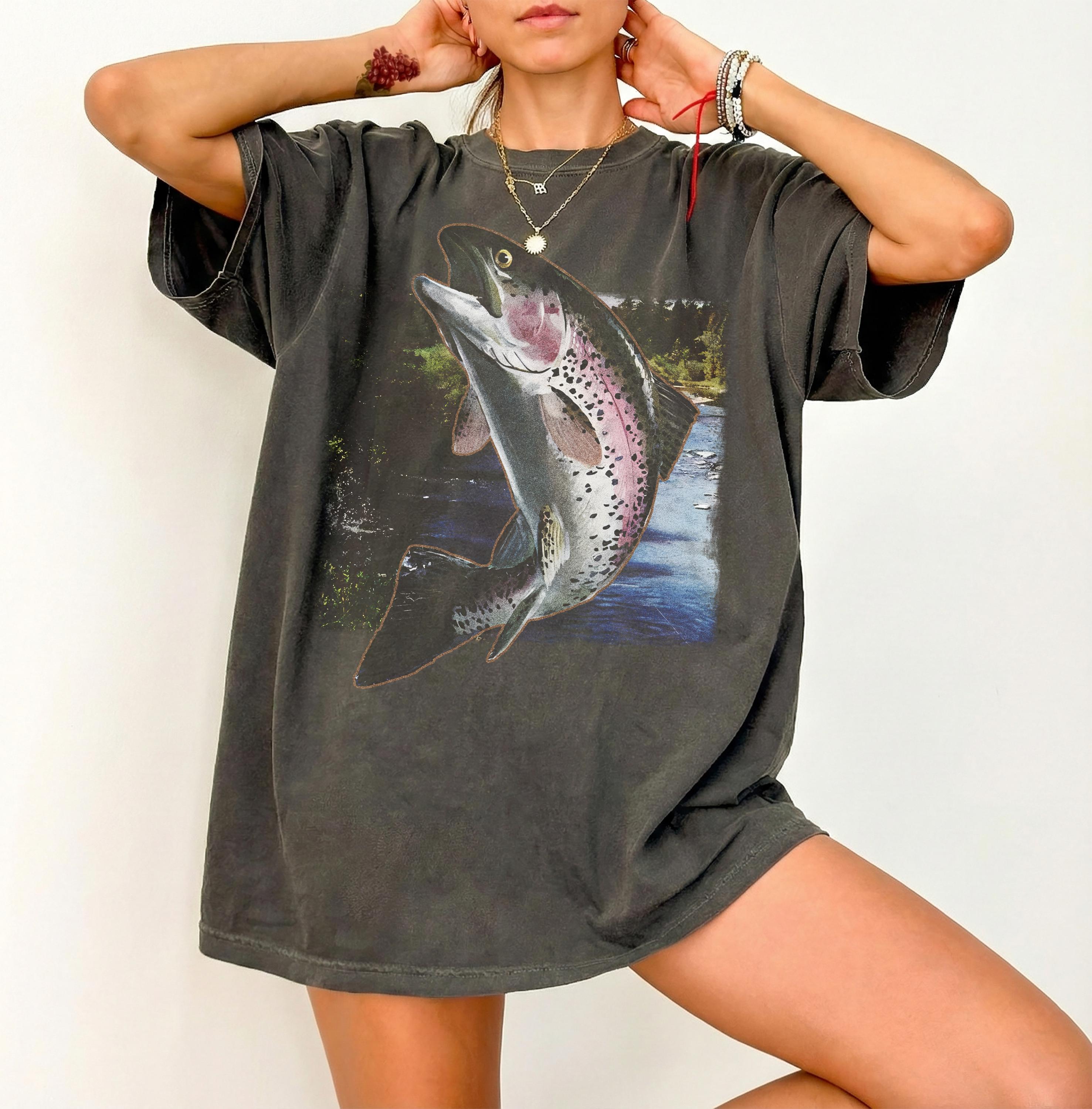 2026 Summer Womens Trout Fist Vintage TShirt Cotton and Breathable Short Sleeve Streetwear Oversized Loose Casual S
2026 Summer Womens Trout Fist Vintage TShirt Cotton and Breathable Short Sleeve Streetwear Oversized Loose Casual S