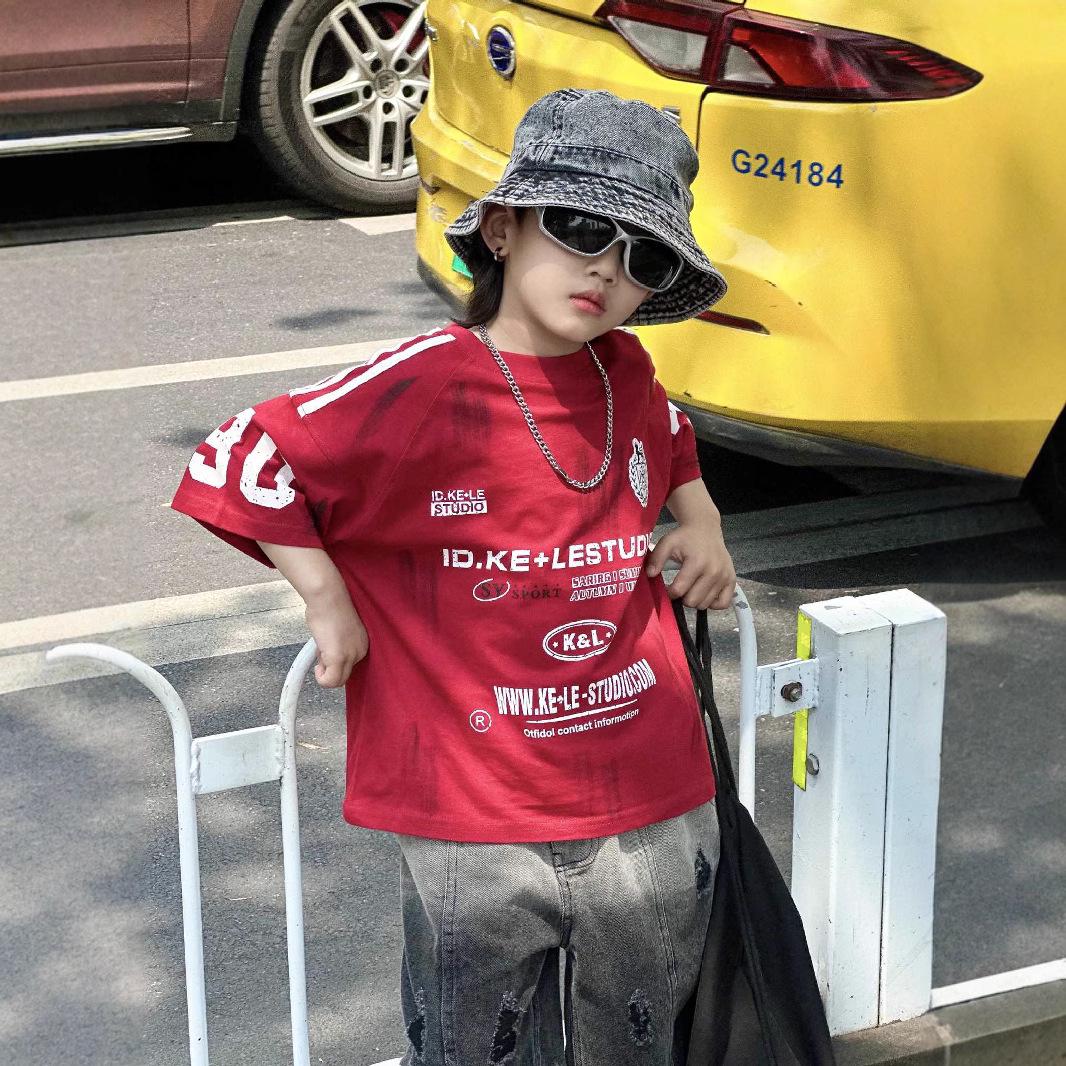 Children s Korean Style Loose Cotton T-Shirt - Short Sleeve, Summer Wear for Boys and Girls 100 cm червоний
Children s Korean Style Loose Cotton T-Shirt - Short Sleeve, Summer Wear for Boys and Girls 100 cm червоний