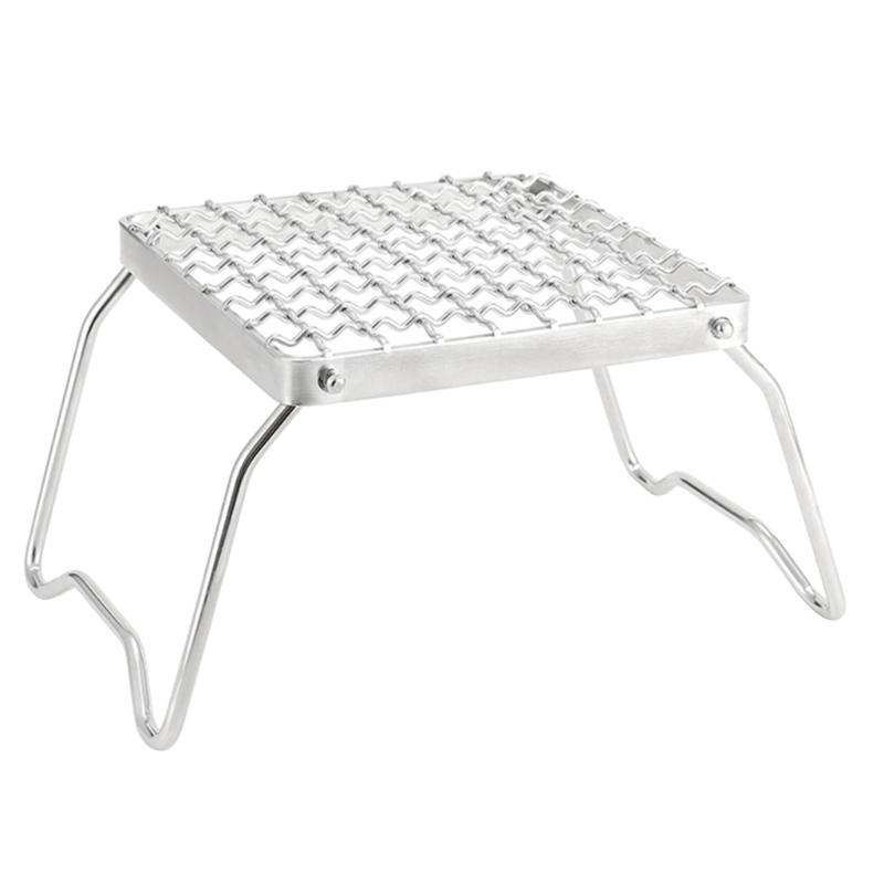 Portable Foldable Campfire Grills Stainless Grills Grate Camping BBQ Grills Stand with Legs for Outdoors Cooking Hiking 1
Portable Foldable Campfire Grills Stainless Grills Grate Camping BBQ Grills Stand with Legs for Outdoors Cooking Hiking 1