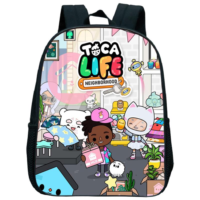 Toca Life World Рюкзак для дитячого садка Toca boca Дитячі шкільні сумки Хлопчики Дівчатка Малюк Дошкільнятко Шкільний портфель Дитячі сумки для книг Подарунок 13
Toca Life World Рюкзак для дитячого садка Toca boca Дитячі шкільні сумки Хлопчики Дівчатка Малюк Дошкільнятко Шкільний портфель Дитячі сумки для книг Подарунок 13