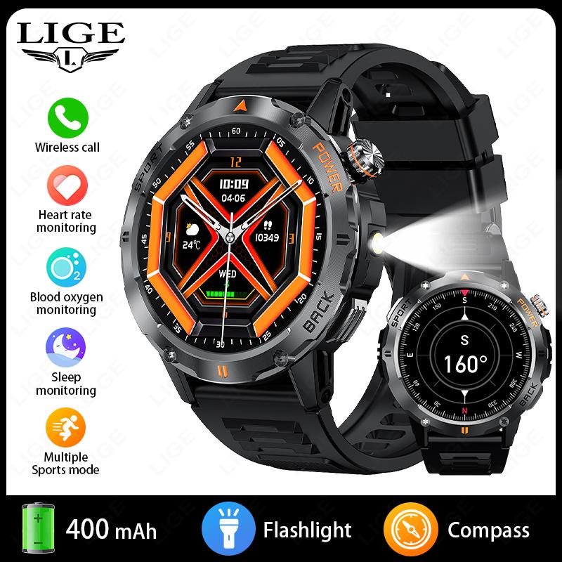 Smart Watch 1.53 Inch Color Screen Sport LED Flashlight Heart Rate Waterproof Fitness Tracker Bluetooth Call Smartwatch Men
Smart Watch 1.53 Inch Color Screen Sport LED Flashlight Heart Rate Waterproof Fitness Tracker Bluetooth Call Smartwatch Men