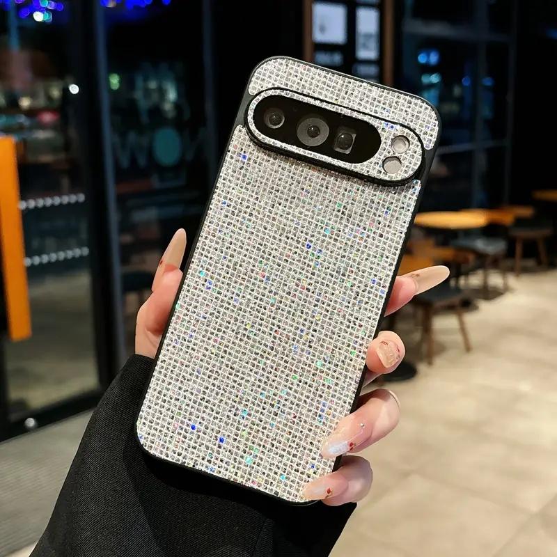 Luxury Glitter Sequins Phone Case for Google Pixel 9 Pro 9Pro XL 8 8a 8pro Sparkling Grid Pattern Back Cover Fashion Bling Case For Pixel 8
Luxury Glitter Sequins Phone Case for Google Pixel 9 Pro 9Pro XL 8 8a 8pro Sparkling Grid Pattern Back Cover Fashion Bling Case For Pixel 8