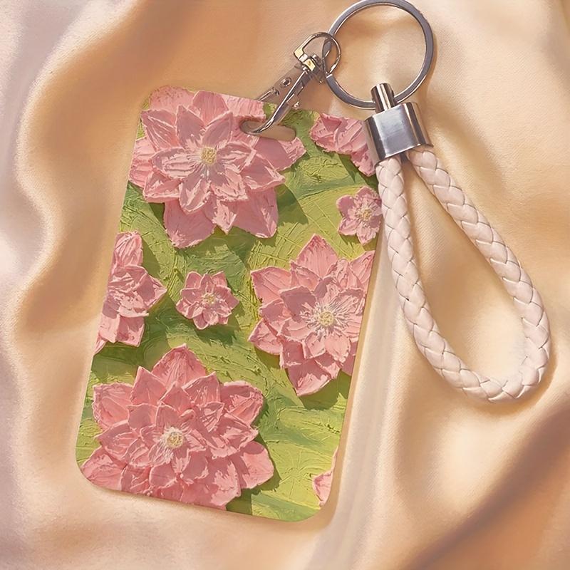 Floral Oil Painting Design Card Holder with Keychain Lanyard - Durable Plastic, Office & School ID Protector Case
Floral Oil Painting Design Card Holder with Keychain Lanyard - Durable Plastic, Office & School ID Protector Case