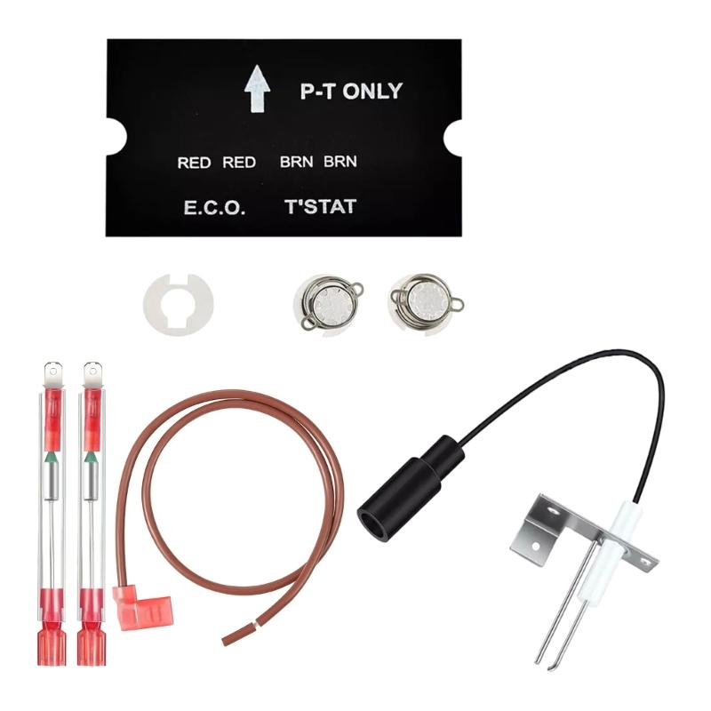 Upgrades Hot Water Heater Thermal Cutoff Assembly with Igniters & Thermostat Fits Trailer 91447 93866 93868 Models 1
Upgrades Hot Water Heater Thermal Cutoff Assembly with Igniters & Thermostat Fits Trailer 91447 93866 93868 Models 1