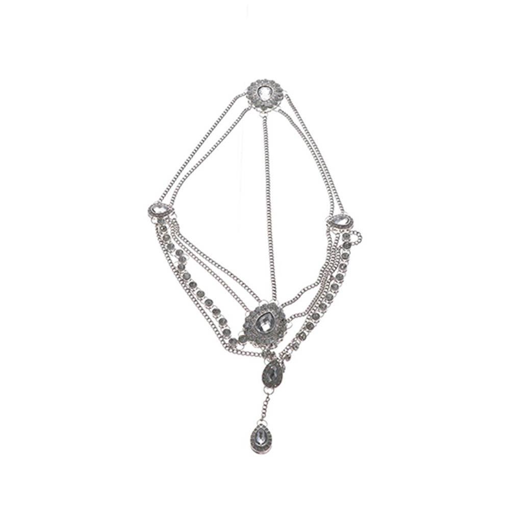 Simple Headdress Bohemia Girl Bridal Hair Accessories Forehead Chain Crystal Head Chain Headband серебряный
Simple Headdress Bohemia Girl Bridal Hair Accessories Forehead Chain Crystal Head Chain Headband серебряный