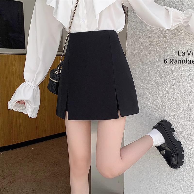 Women s 2025 Spring High-Waisted Black A-Line Midi Skirt with Slit - Slimming and Anti-Exposure Design. XL
Women s 2025 Spring High-Waisted Black A-Line Midi Skirt with Slit - Slimming and Anti-Exposure Design. XL