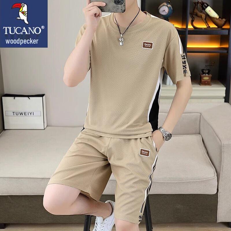 TUCANO Men s Summer Short Sleeve T-shirt & Shorts Set 2XL
TUCANO Men s Summer Short Sleeve T-shirt & Shorts Set 2XL