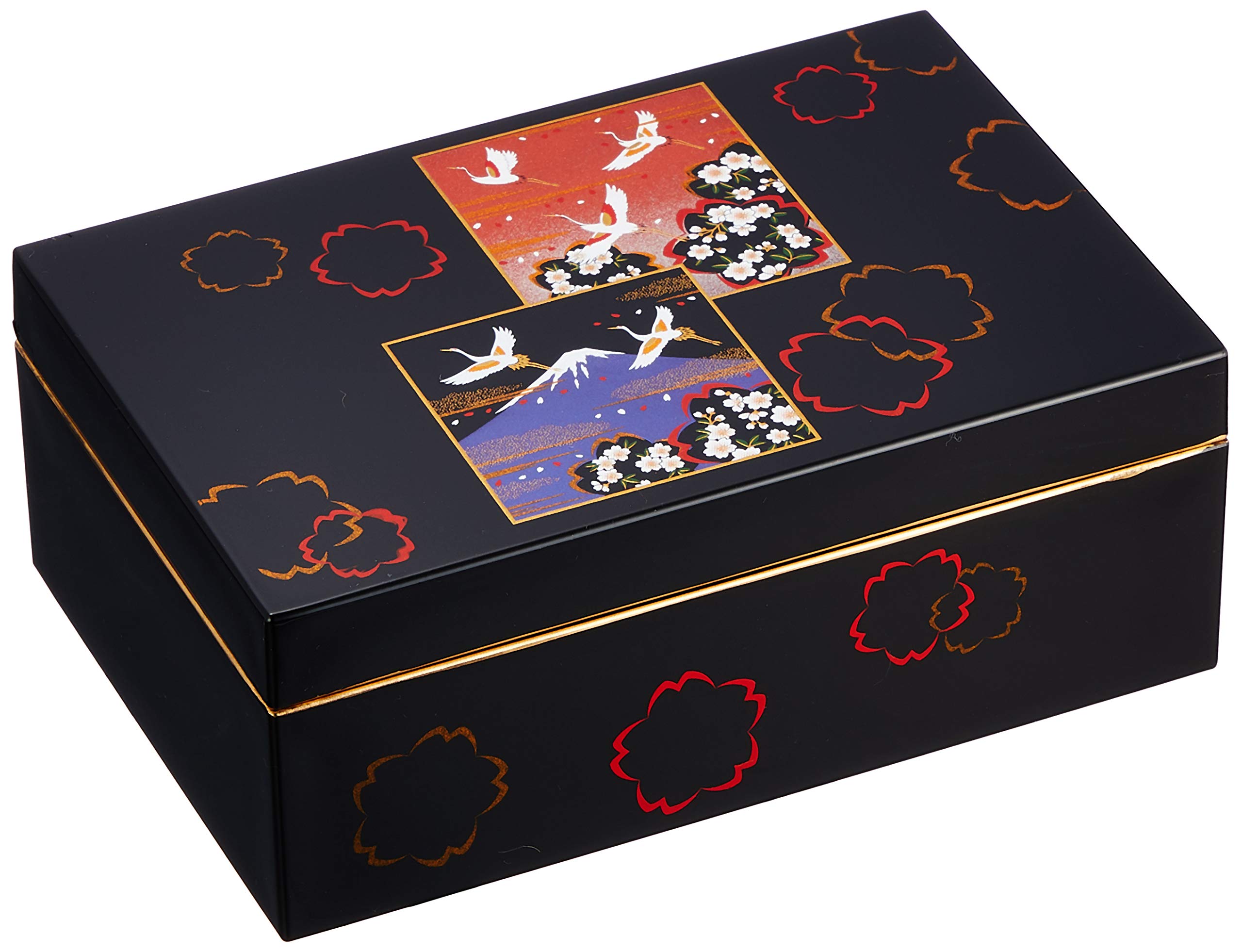 Коробка для аксессуаров из лакированной посуды Yamanaka компании Nakatani Brothers Company, черная, Sakurafuji 33-3708
Коробка для аксессуаров из лакированной посуды Yamanaka компании Nakatani Brothers Company, черная, Sakurafuji 33-3708