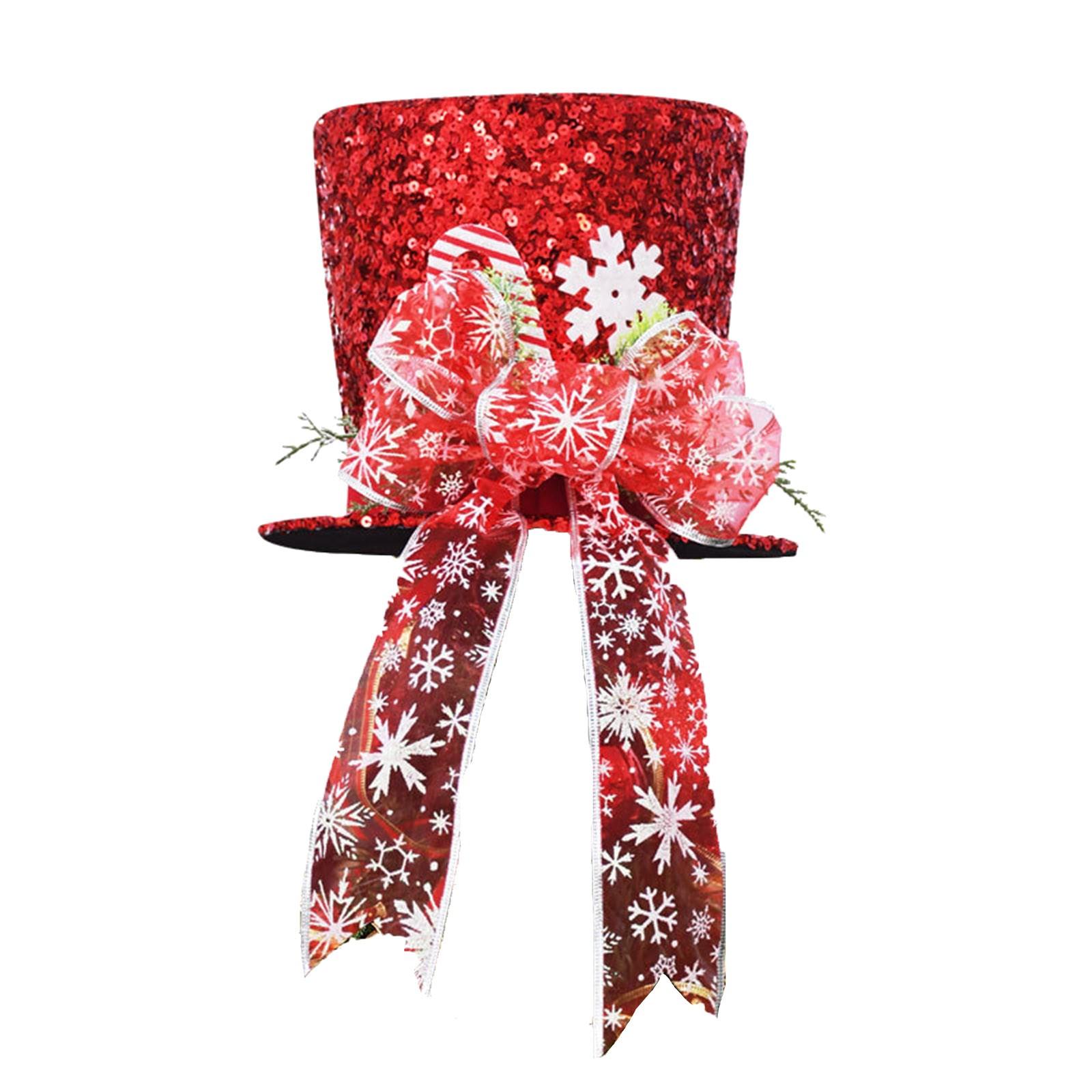 Рождественская елка цилиндр украшение бант, подходит для зимнего праздничного украшения рождественской елки, праздничная атмосфера реквизит для расстановки рождественской елки One Size
Рождественская елка цилиндр украшение бант, подходит для зимнего праздничного украшения рождественской елки, праздничная атмосфера реквизит для расстановки рождественской елки One Size