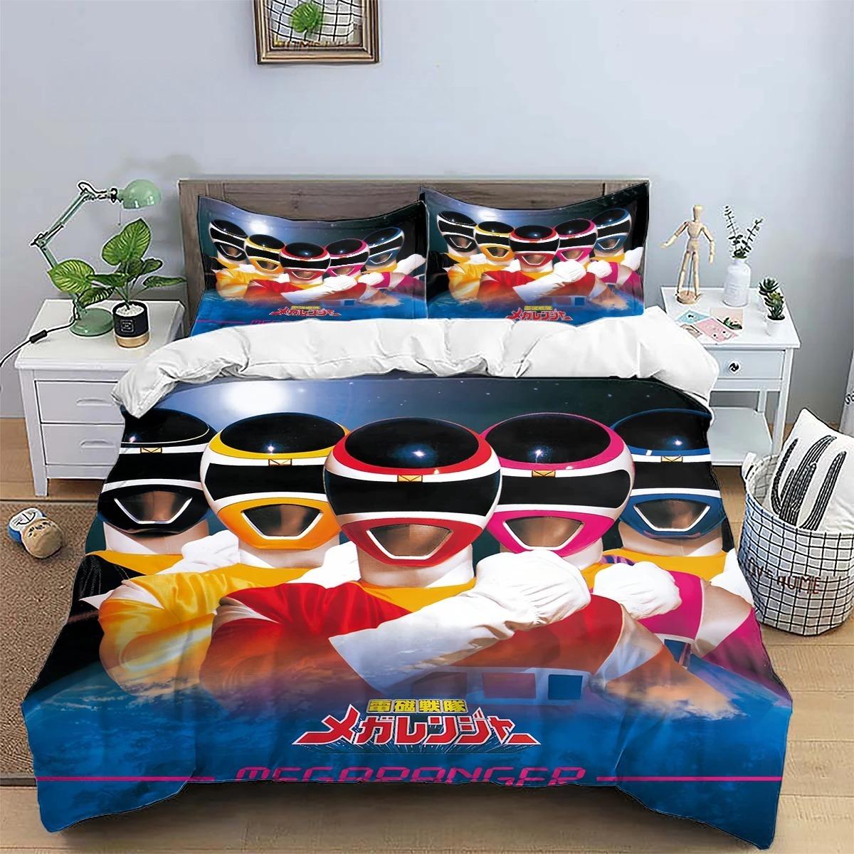 Super Sentai Hero Squad Duvet Cover Pillowcase Bedding Set Adult Boy Bedroom Decoration Children Gift Single Double Large Size 135x200cm
Super Sentai Hero Squad Duvet Cover Pillowcase Bedding Set Adult Boy Bedroom Decoration Children Gift Single Double Large Size 135x200cm