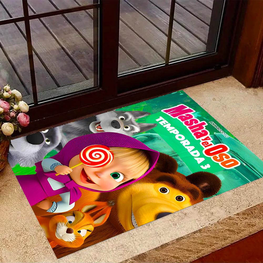 Masha And Bear Adventure Themed Anti-Slip Rugs - Polyester Home Decor, Suitable for Bedrooms, Living Rooms, Doorways, Studios, and Decorations 40cmx60cm
Masha And Bear Adventure Themed Anti-Slip Rugs - Polyester Home Decor, Suitable for Bedrooms, Living Rooms, Doorways, Studios, and Decorations 40cmx60cm