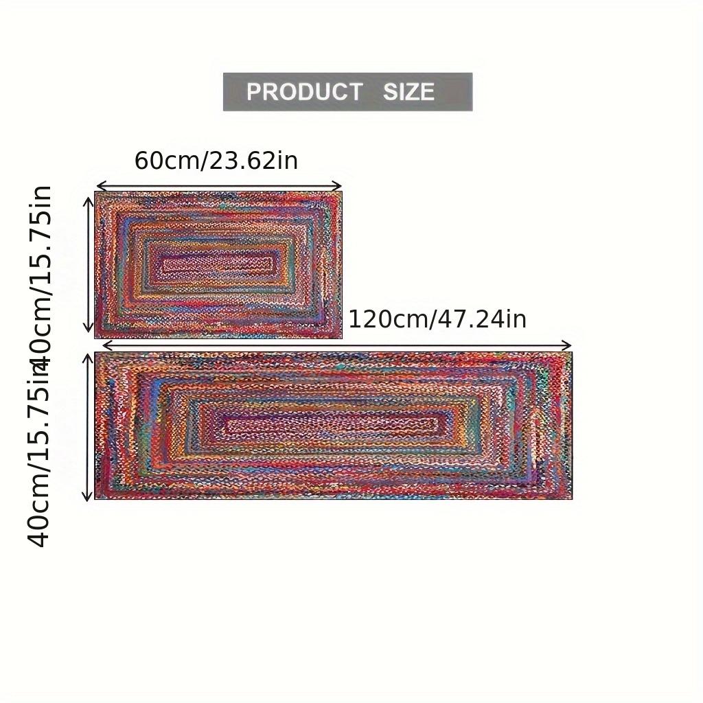 2PCS Directional Product Kitchen Комплект из двух предметов в стиле ретро-богемный стиль анти-усталость нескользящий ковер 40*60+40*120cm
2PCS Directional Product Kitchen Комплект из двух предметов в стиле ретро-богемный стиль анти-усталость нескользящий ковер 40*60+40*120cm