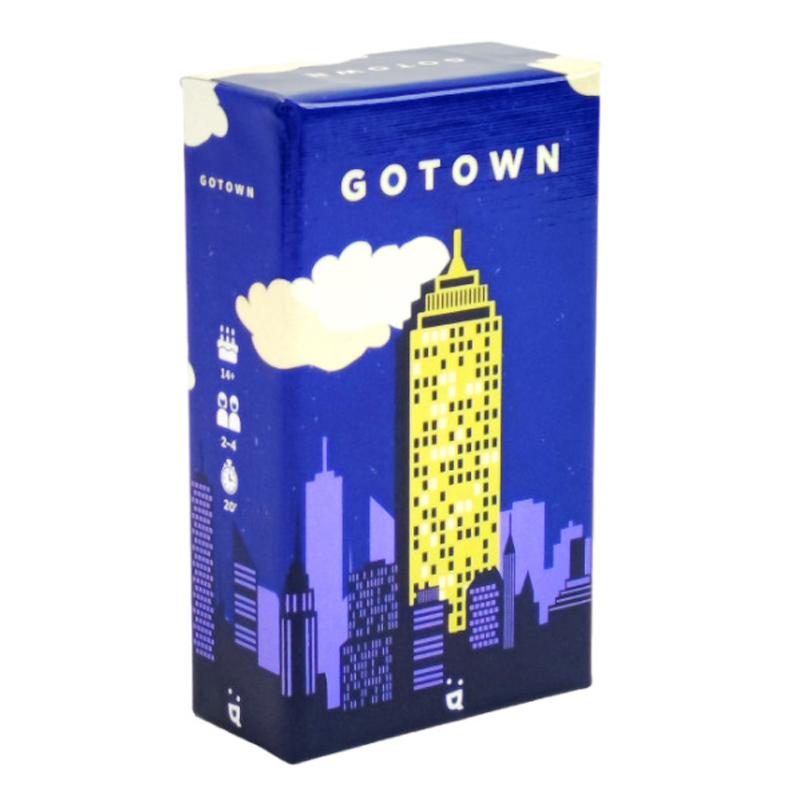 GoTown Card Game Family Puzzle Fun Party Game for 2-4 Players 20 Minutes Playing Time
GoTown Card Game Family Puzzle Fun Party Game for 2-4 Players 20 Minutes Playing Time