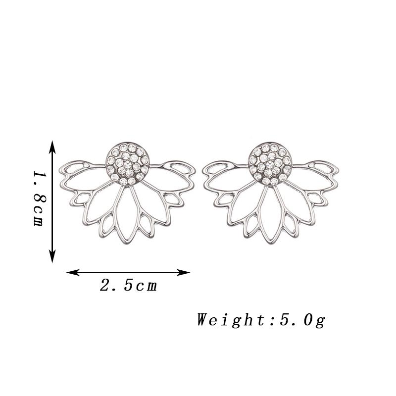 Hollow Out Flower Stud Earrings for Women Copper Color Metal Korean Cute Double Layer Floral Earrings Party Elegant Zircon Gift
Hollow Out Flower Stud Earrings for Women Copper Color Metal Korean Cute Double Layer Floral Earrings Party Elegant Zircon Gift