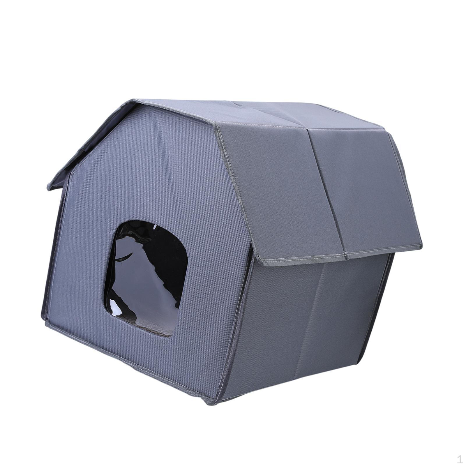 Кошачий домик для уличных кошек, приют для бродячих кошек, лежанка для собак, пещера для котят, водонепроницаемая, теплая, ветрозащитная Gray Flat Top
Кошачий домик для уличных кошек, приют для бродячих кошек, лежанка для собак, пещера для котят, водонепроницаемая, теплая, ветрозащитная Gray Flat Top