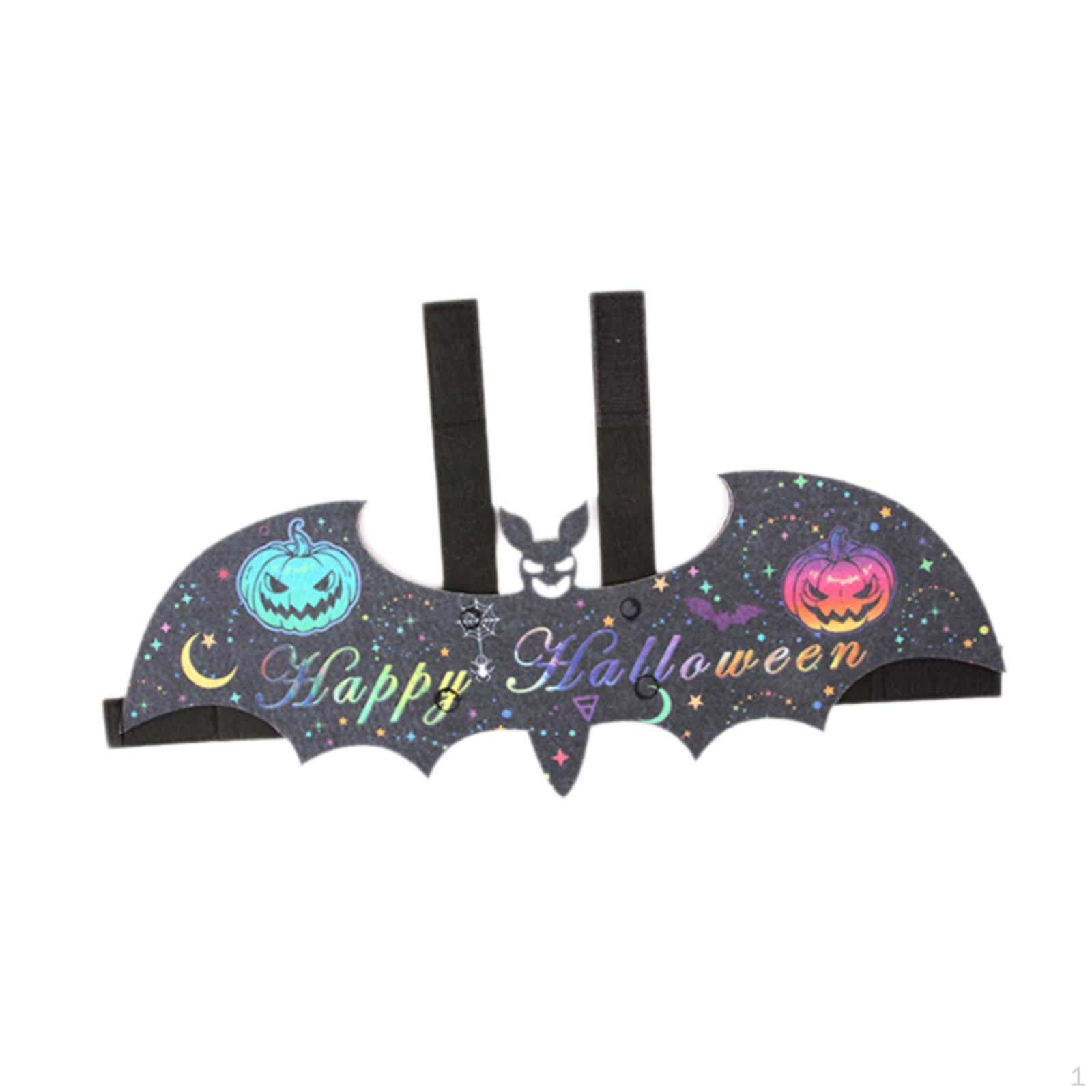 Bat Wings for Cats, Halloween Costume Pets, Dress Up, Funny Accessories, Cosplay Apparel, S_without bell
Bat Wings for Cats, Halloween Costume Pets, Dress Up, Funny Accessories, Cosplay Apparel, S_without bell