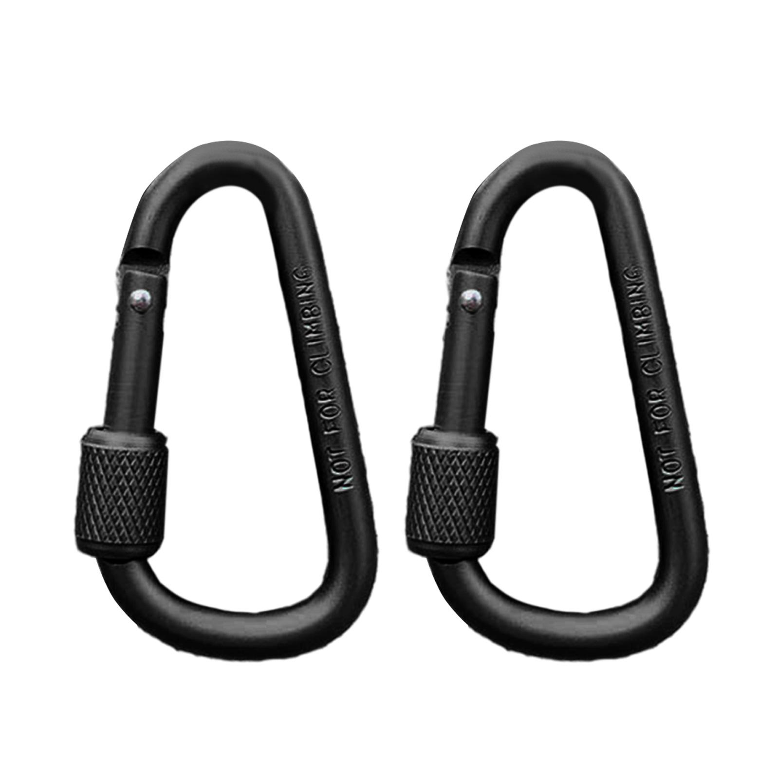 D-образный карабин, походные зажимы с замком, карабин из алюминиевого сплава, предохранительная пряжка, крючок для ключей, карабин с блокировкой чёрный
D-образный карабин, походные зажимы с замком, карабин из алюминиевого сплава, предохранительная пряжка, крючок для ключей, карабин с блокировкой чёрный