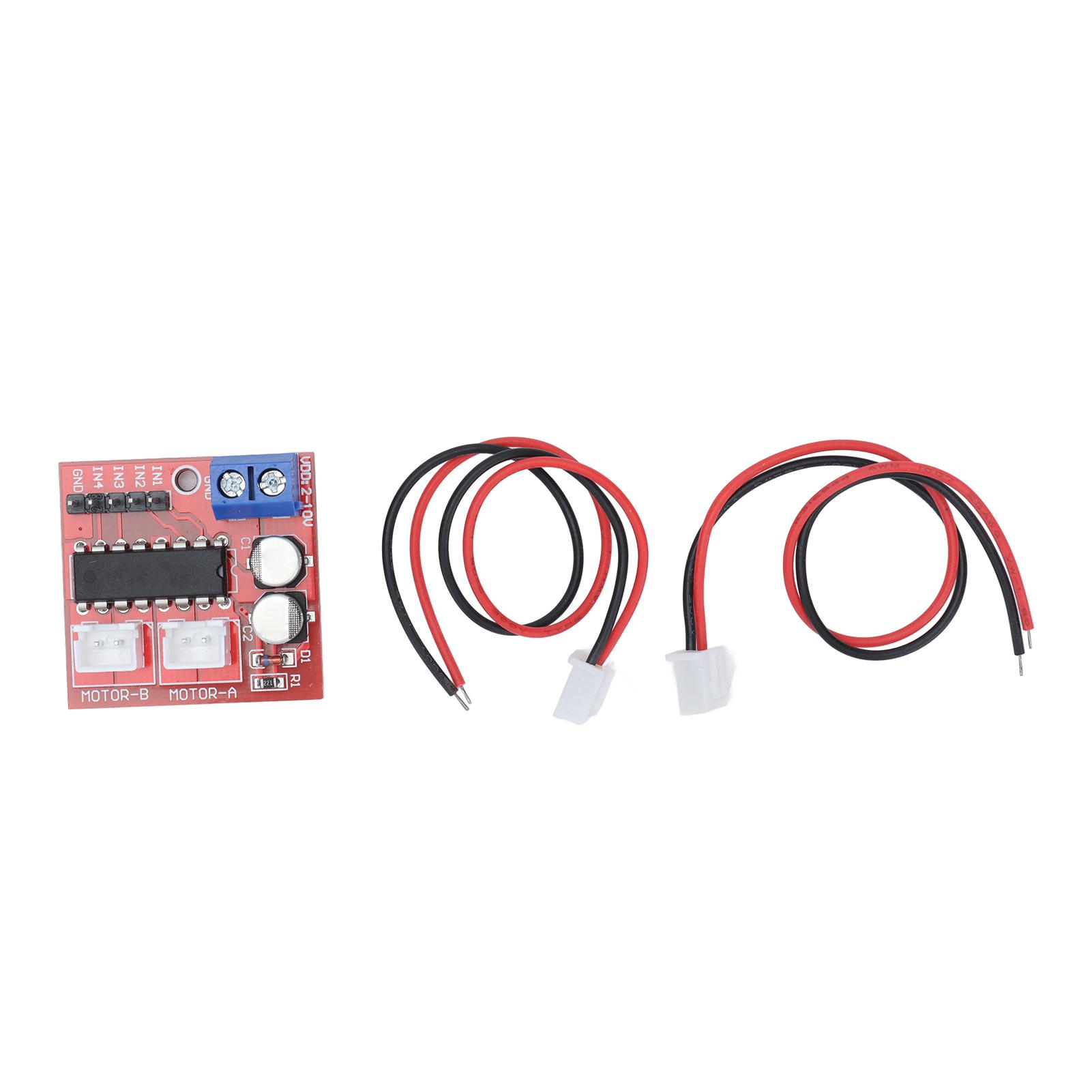 Step Motor Driver 2 Way CW CCW Rotation PWM Speed Regulation Dual H Bridge Board 2.5A
Step Motor Driver 2 Way CW CCW Rotation PWM Speed Regulation Dual H Bridge Board 2.5A