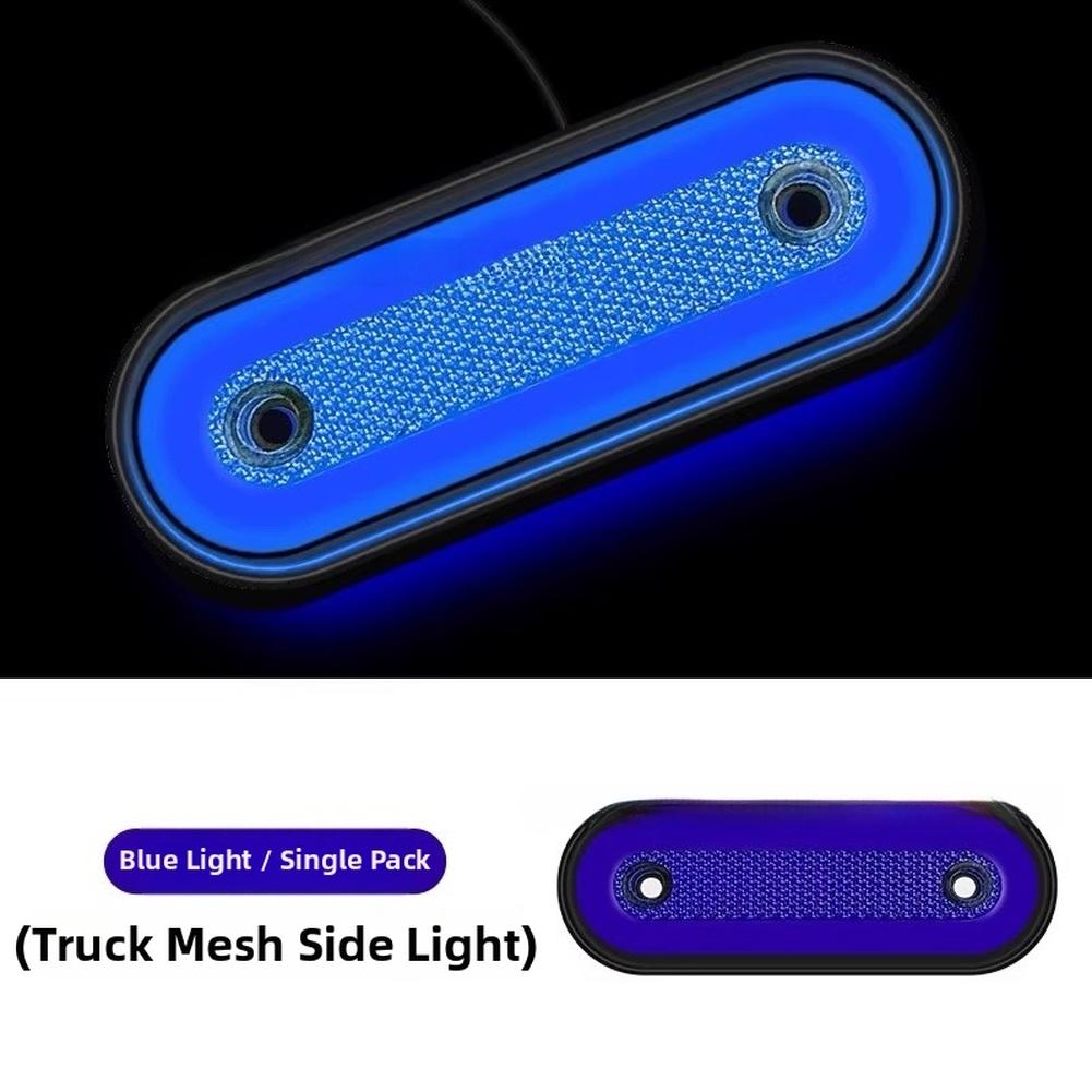 Safety Signaling Red,Yellow,Blue,Green,White Truck LED Side Light Safety Illumination Light Marker Lamp 12V-24V Compatible
Safety Signaling Red,Yellow,Blue,Green,White Truck LED Side Light Safety Illumination Light Marker Lamp 12V-24V Compatible