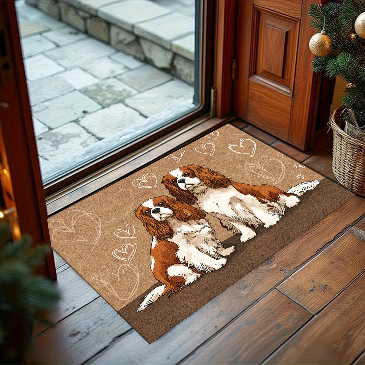 Non-Slip Suitable for Cute Cavalier King Charles Spaniel Dog, Machine-Washable Soft for Living Room, Bedroom, Entryway 40cm x 60cm
Non-Slip Suitable for Cute Cavalier King Charles Spaniel Dog, Machine-Washable Soft for Living Room, Bedroom, Entryway 40cm x 60cm