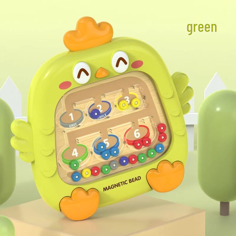 Maze Rolling Ball Toy: Magnetic Color & Number Sorting for Early Education & Concentration Development
Maze Rolling Ball Toy: Magnetic Color & Number Sorting for Early Education & Concentration Development