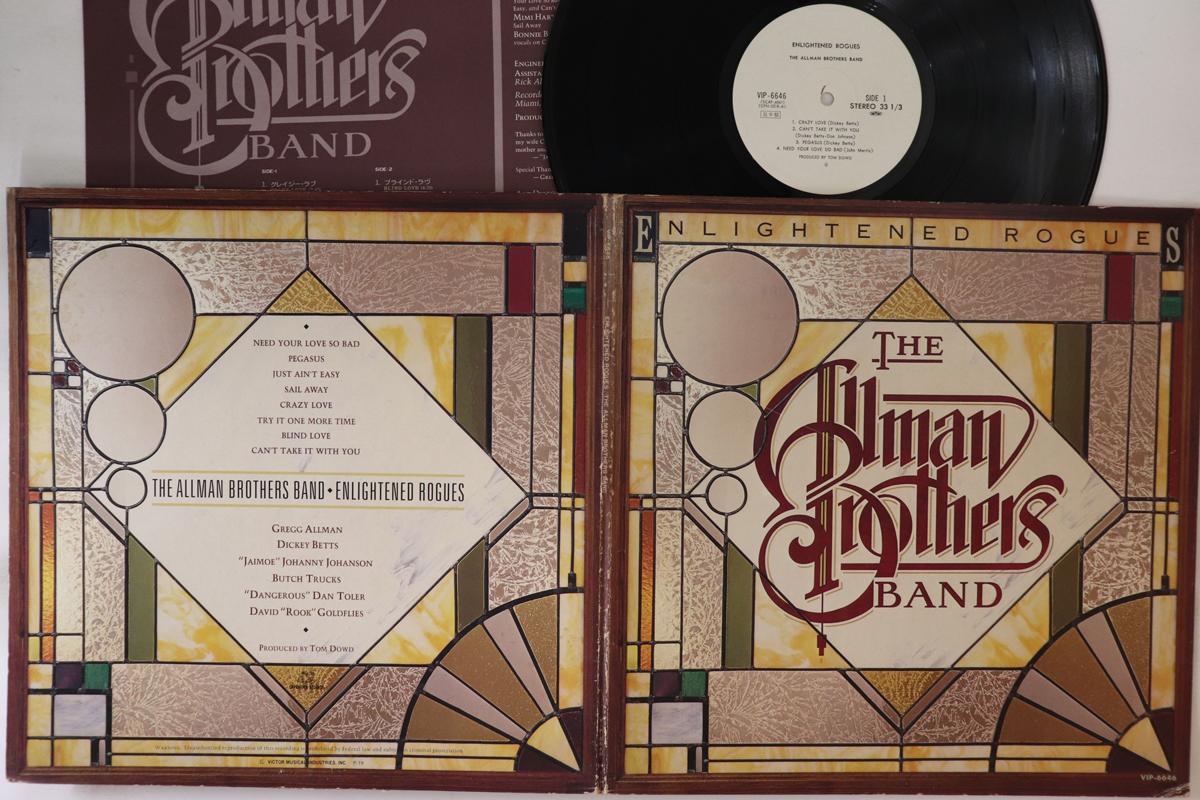 LP Record ALLMAN BROTHERS BAND Enlightened Rogues VIP6646PROMO CAPRICORN 1979 Japan Rock Used
LP Record ALLMAN BROTHERS BAND Enlightened Rogues VIP6646PROMO CAPRICORN 1979 Japan Rock Used