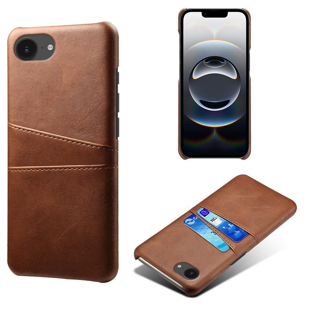 For iPhone 16e Case Dual Card Slots PU Leather + Hard PC Phone Cover I
For iPhone 16e Case Dual Card Slots PU Leather + Hard PC Phone Cover I