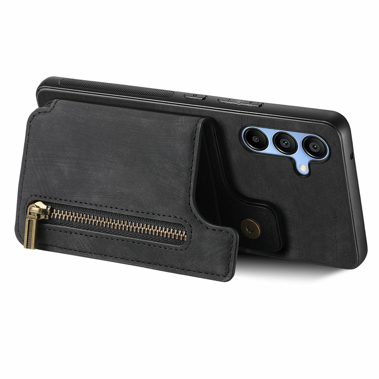 For Samsung Galaxy A16 4G/5G Case with Card Holder Retro Leather+TPU Zipper Phone Cover Green
For Samsung Galaxy A16 4G/5G Case with Card Holder Retro Leather+TPU Zipper Phone Cover Green
