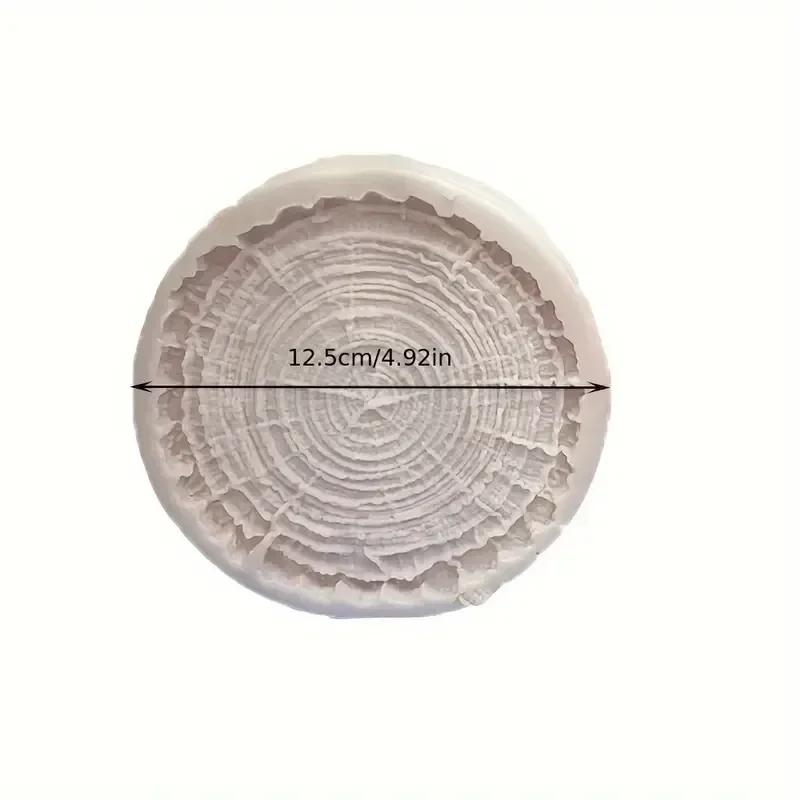 1Pcs Large Round Silicone Mold for DIY Tree Stump Shape Chocolate Decorations, Used for Making Candles, Coasters
1Pcs Large Round Silicone Mold for DIY Tree Stump Shape Chocolate Decorations, Used for Making Candles, Coasters