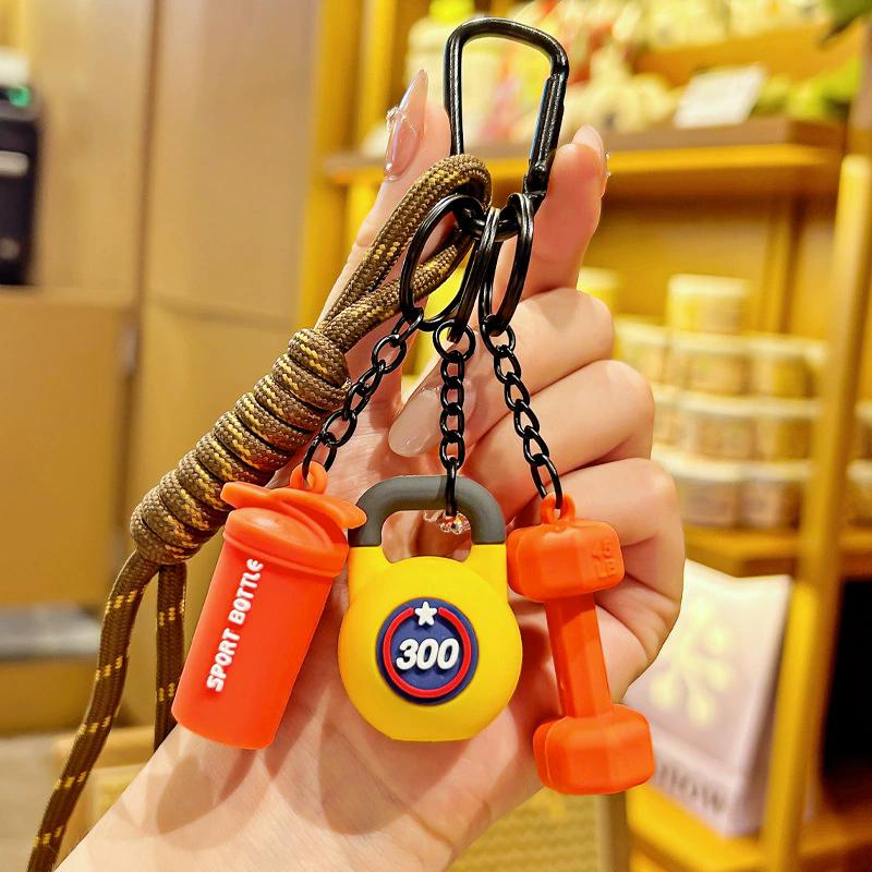 Hand-Woven Fitness Keychain Weight Plate Mini Dumbbell Gym Lover Key chain DIY Girl Heart Nylon Rope Pendant Fitness Enthusiast
Hand-Woven Fitness Keychain Weight Plate Mini Dumbbell Gym Lover Key chain DIY Girl Heart Nylon Rope Pendant Fitness Enthusiast