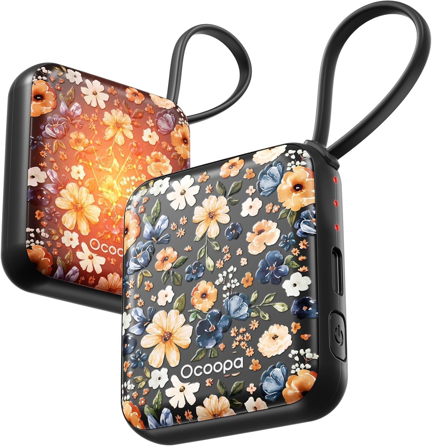 Rechargeable Hand Warmers UT5 Nano – Slim Electric Pocket Heater, 14Hrs Battery, Smart Temp Control, UL Safe, Artists in Bloom D
Rechargeable Hand Warmers UT5 Nano – Slim Electric Pocket Heater, 14Hrs Battery, Smart Temp Control, UL Safe, Artists in Bloom D