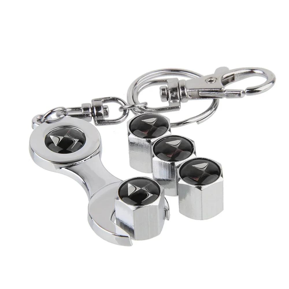 Metal Durable Car Valve Stem Caps for Citroen DS Emblem C4 Cactus C5 C3 Berlingo C1 C2 Wheel Tire Cover with Wrench KeyChain
Metal Durable Car Valve Stem Caps for Citroen DS Emblem C4 Cactus C5 C3 Berlingo C1 C2 Wheel Tire Cover with Wrench KeyChain