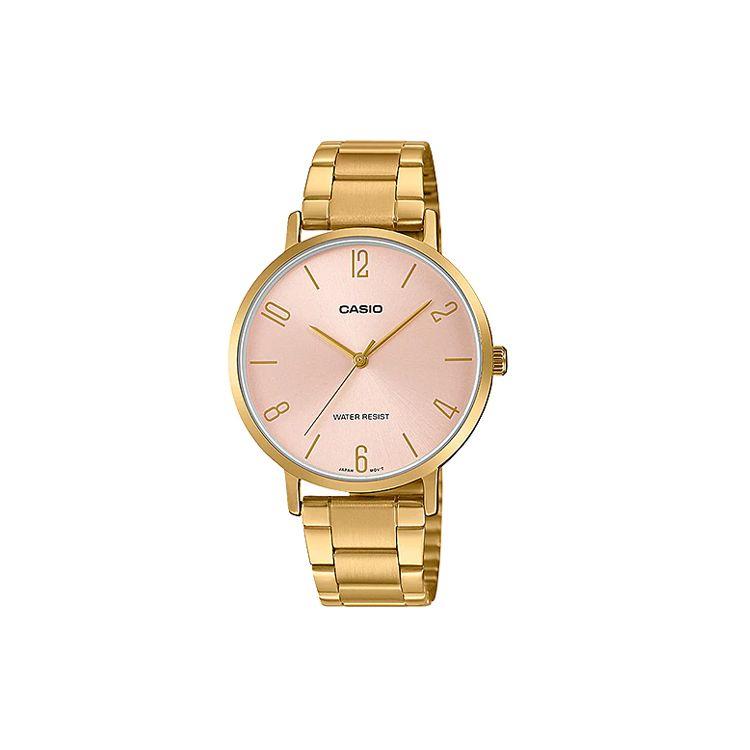 Casio Standard Series Lifestyle Quartz Movement Stainless Steel Ion-Plated Watch Pink Dial Women watches LTP-VT01G-4B Pink Watch Dial
Casio Standard Series Lifestyle Quartz Movement Stainless Steel Ion-Plated Watch Pink Dial Women watches LTP-VT01G-4B Pink Watch Dial