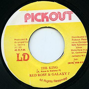 7inch Record ANTHONY RED ROSE & GALAXY P - The King NONE Pickout Jamaica Reggae, Ska & Dub Used
7inch Record ANTHONY RED ROSE & GALAXY P - The King NONE Pickout Jamaica Reggae, Ska & Dub Used