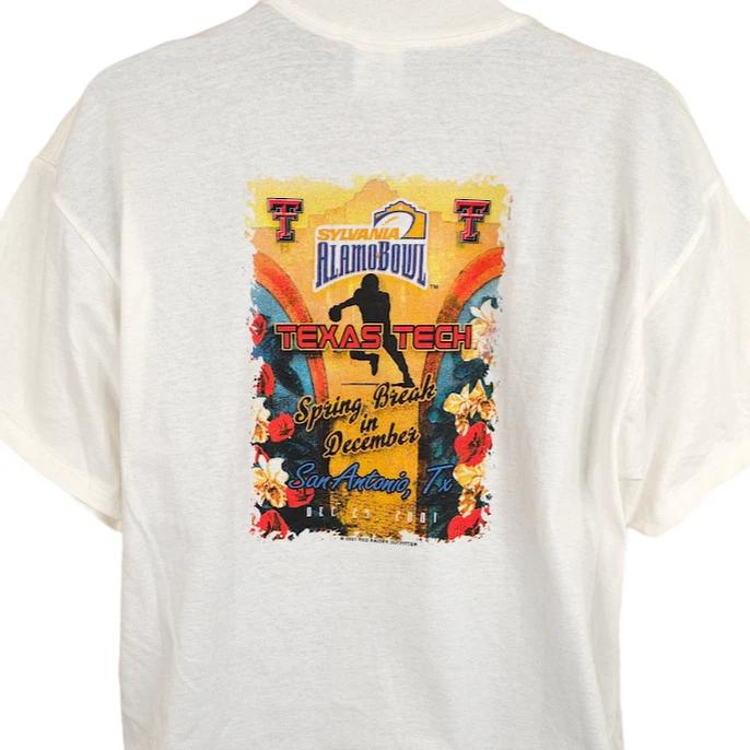 Vintage Alamo Bowl 100% Cotton T-shirt Mens Tees Top Mens Size XL White Y2K 2001 Texas Tech NCAA Football XL
Vintage Alamo Bowl 100% Cotton T-shirt Mens Tees Top Mens Size XL White Y2K 2001 Texas Tech NCAA Football XL