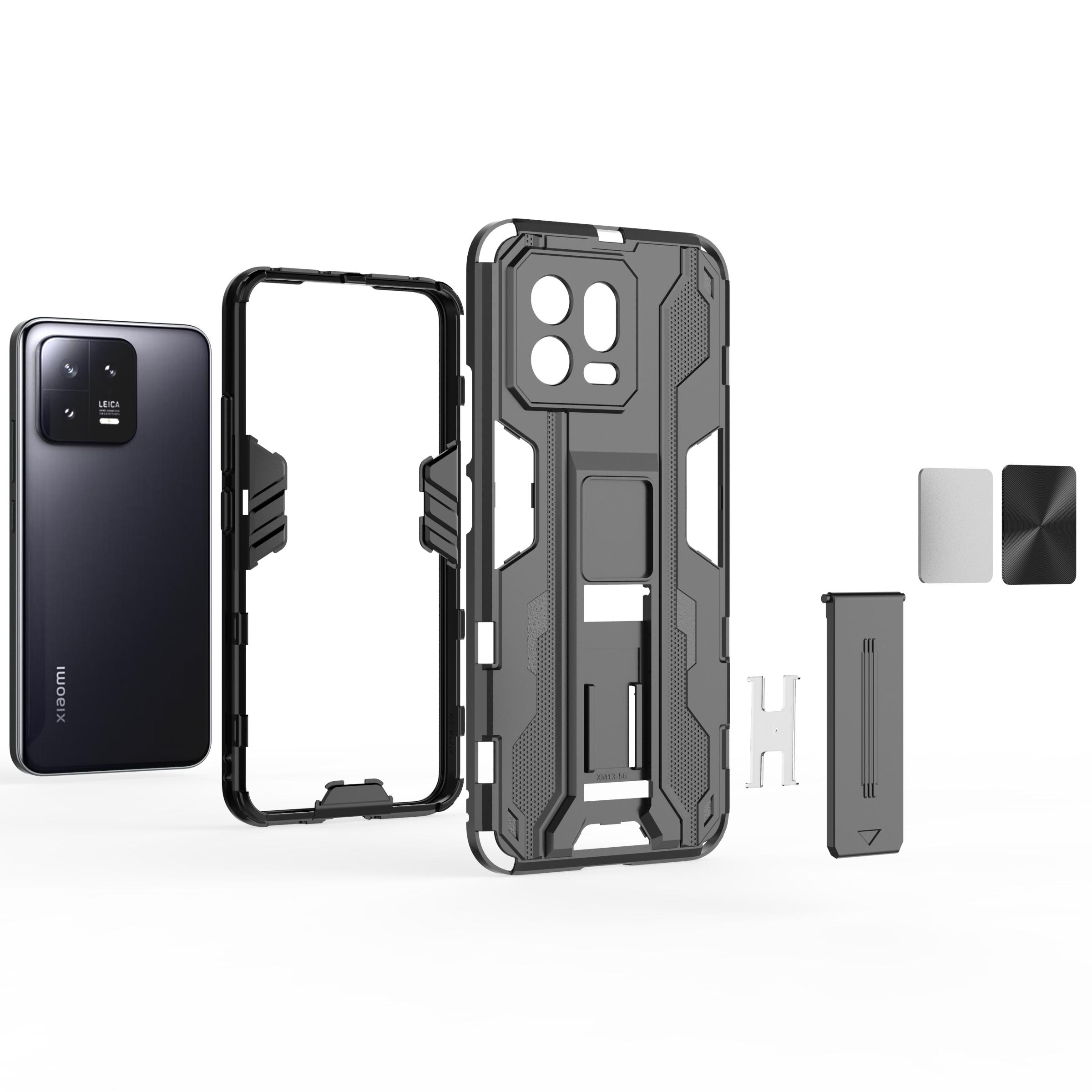 For Xiaomi 13 5G Hard PC Soft TPU Shock Absorption Case Kickstand Phone Cover Shell Black
For Xiaomi 13 5G Hard PC Soft TPU Shock Absorption Case Kickstand Phone Cover Shell Black