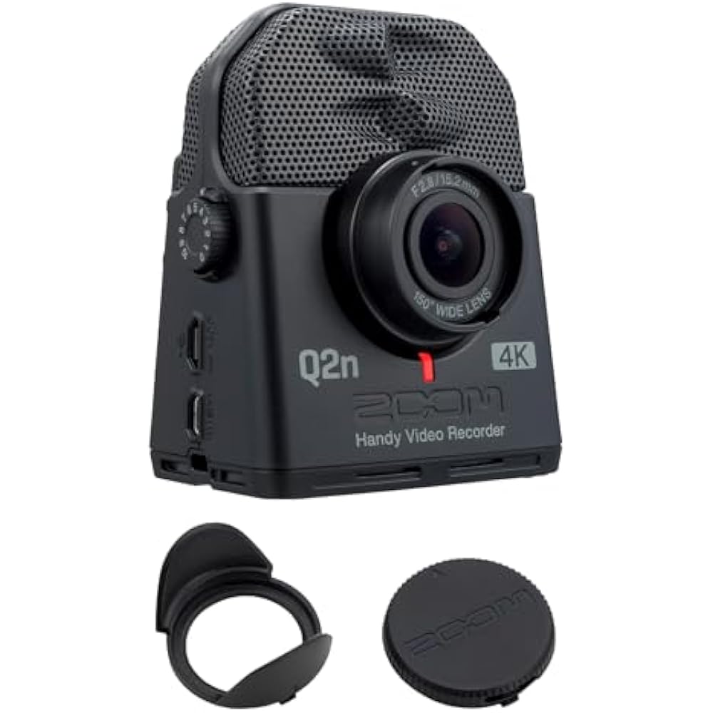 ZOOM Zoom Q2n-4k 4K Video Camera Music Recorder Live Streaming Performance Video Shooting with XY...
ZOOM Zoom Q2n-4k 4K Video Camera Music Recorder Live Streaming Performance Video Shooting with XY...