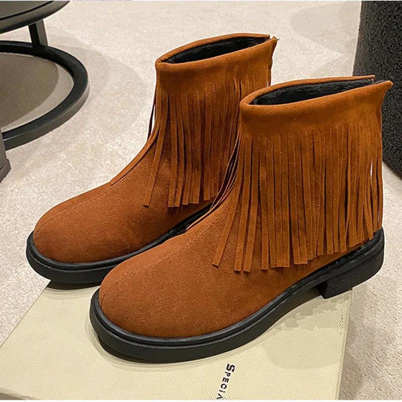 Осень-зима повседневные женские ботинки с кисточками на высоком каблуке женские ботильоны зимние женские туфли на толстом каблуке женские ботинки женские Botas Demujer 35 коричневый
Осень-зима повседневные женские ботинки с кисточками на высоком каблуке женские ботильоны зимние женские туфли на толстом каблуке женские ботинки женские Botas Demujer 35 коричневый