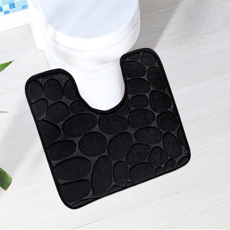 Toilet Door Mat Carpet Cushion Toilet Ground Mat U-shaped Floor Mat Water Resist Mat Toilet Bathroom Moisture-wicking Non-slip Mat 40 * 50cm
Toilet Door Mat Carpet Cushion Toilet Ground Mat U-shaped Floor Mat Water Resist Mat Toilet Bathroom Moisture-wicking Non-slip Mat 40 * 50cm